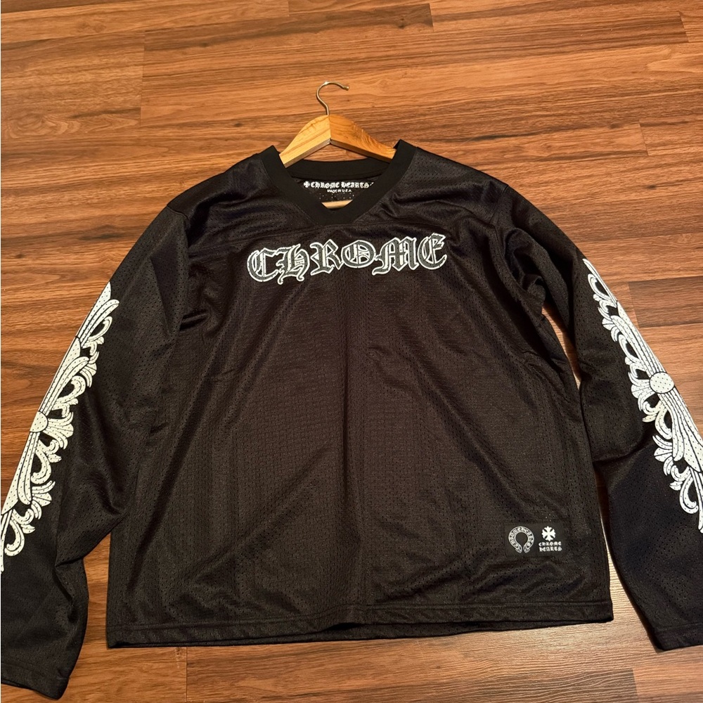 Chrome Hearts Black Long Sleeve Shirt